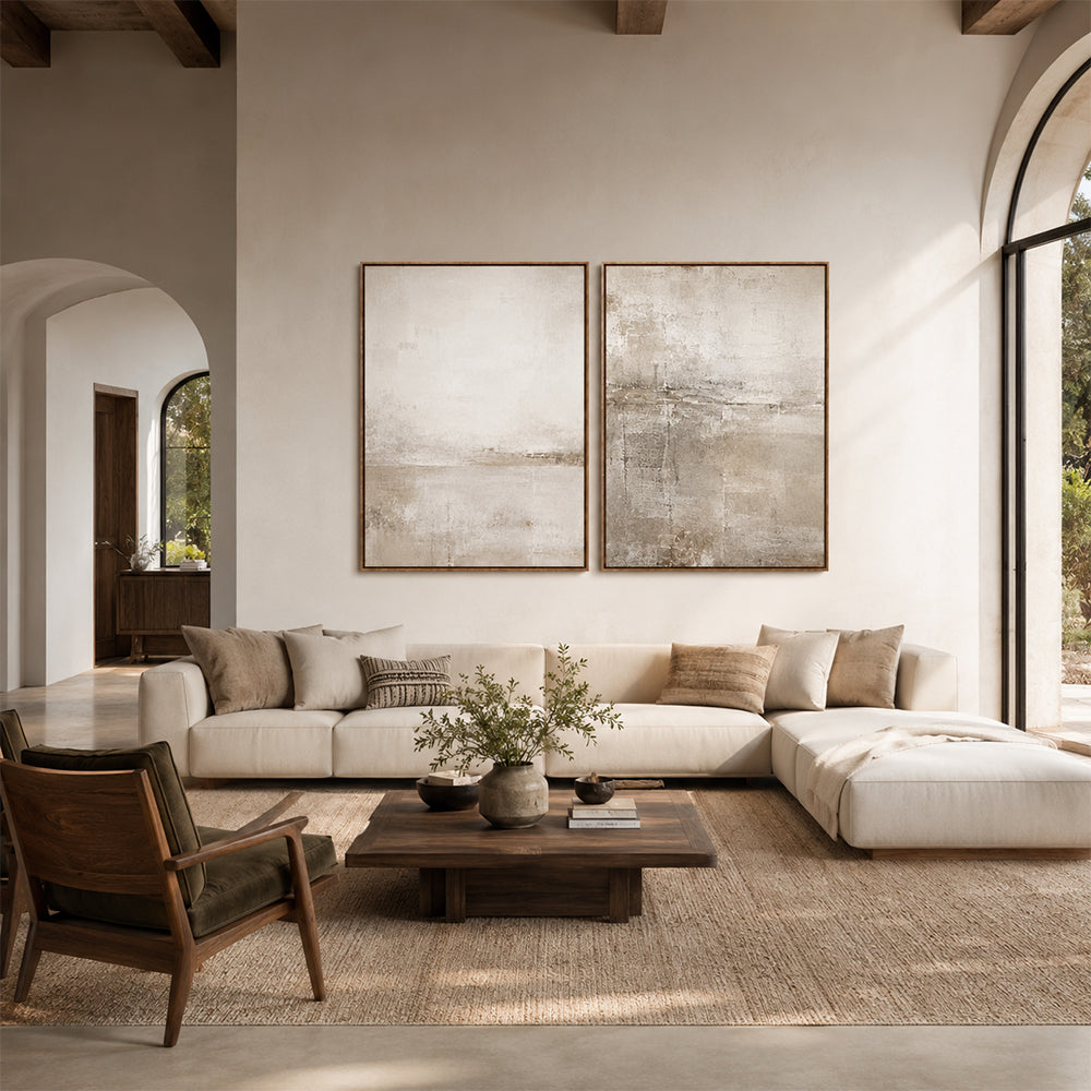 Wabi Sabi Art – Faded Calm Landscapes