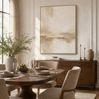 Wabi Sabi Art – Soft Neutral Waterscape