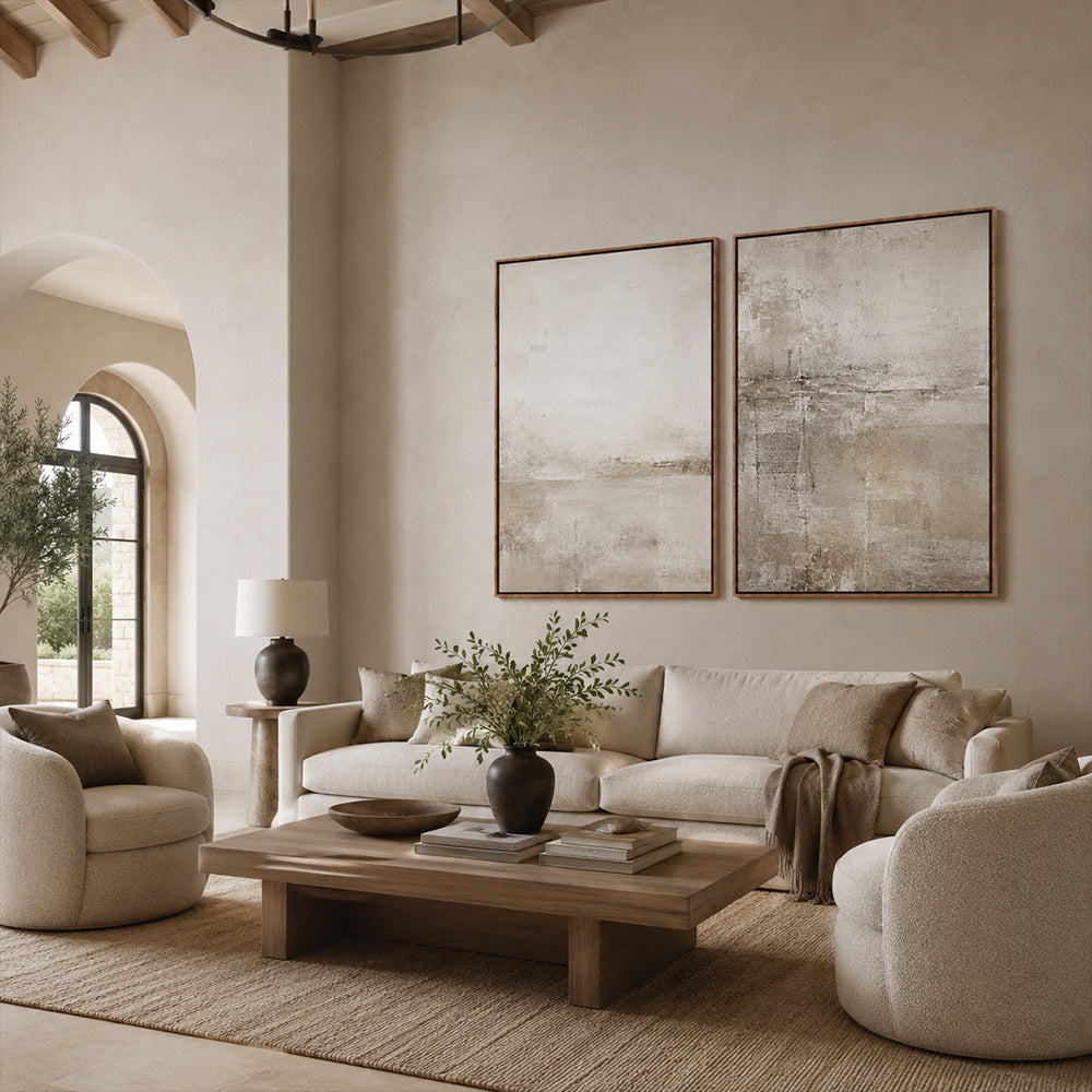 Wabi Sabi Art – Faded Calm Landscapes