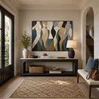Abstract Wall Art – Curved Human Silhouettes