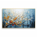 Texture Painting Art – Textured Blossom Tree Canvas