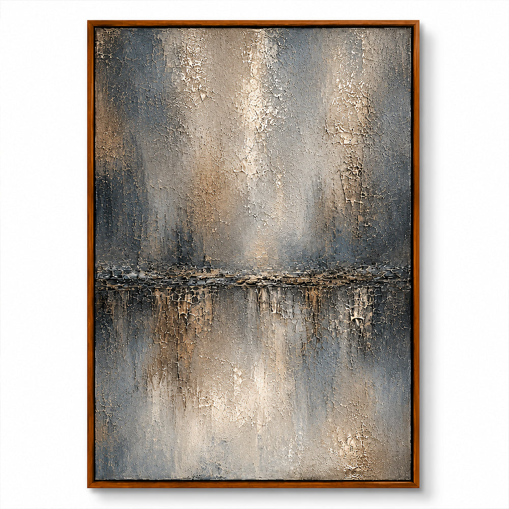 Wabi Sabi Art – Cracked Reflective Waters