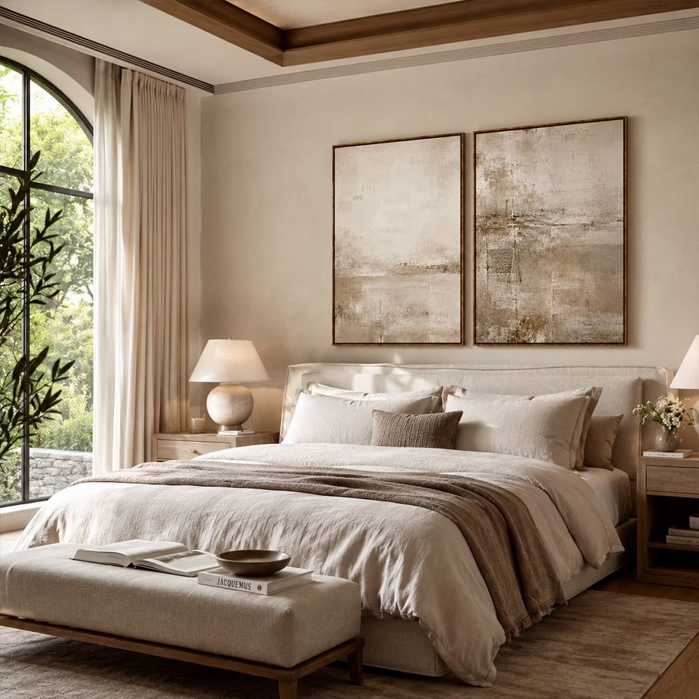 Wabi Sabi Art – Faded Calm Landscapes