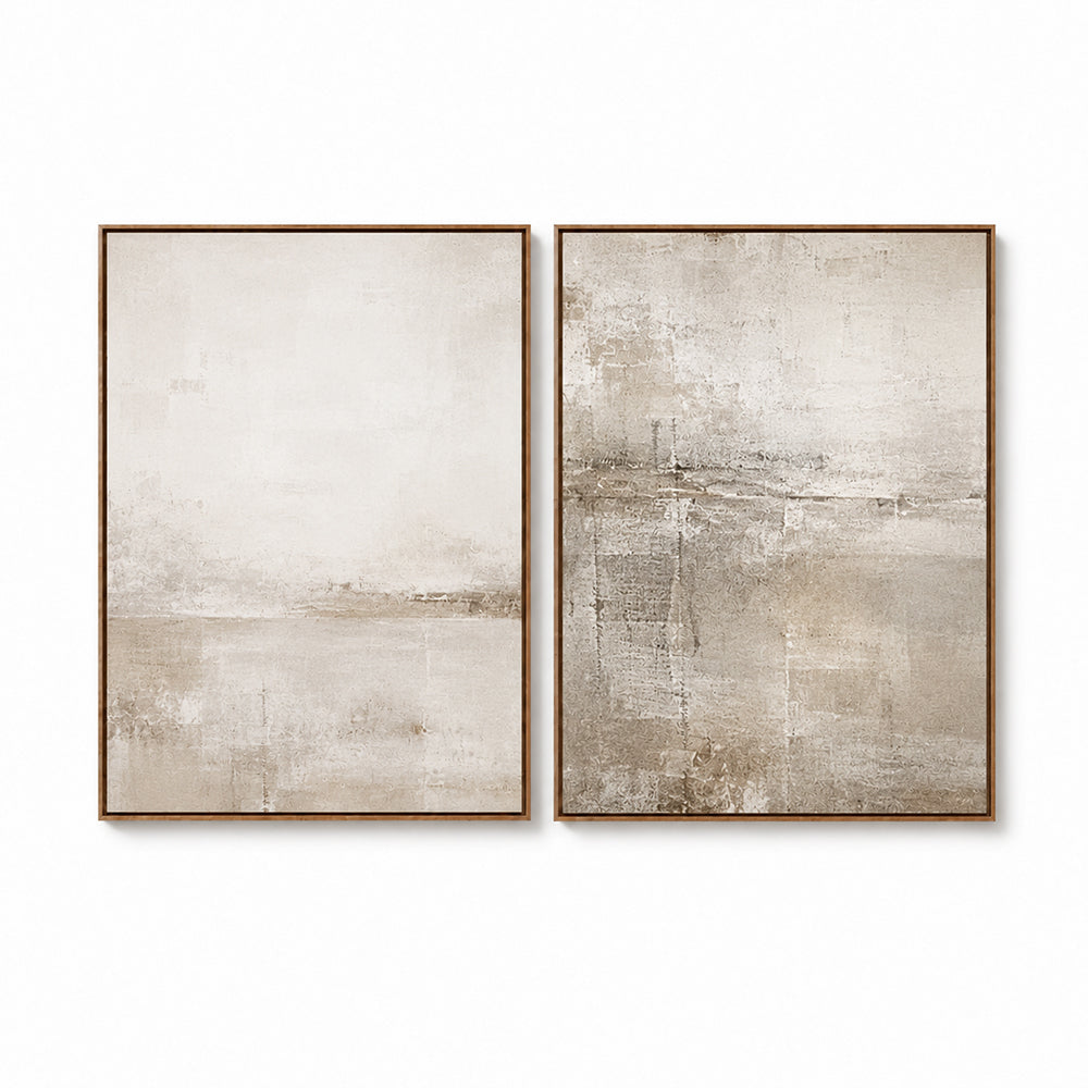 Wabi Sabi Art – Faded Calm Landscapes