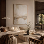 Wabi Sabi Art – Soft Neutral Waterscape